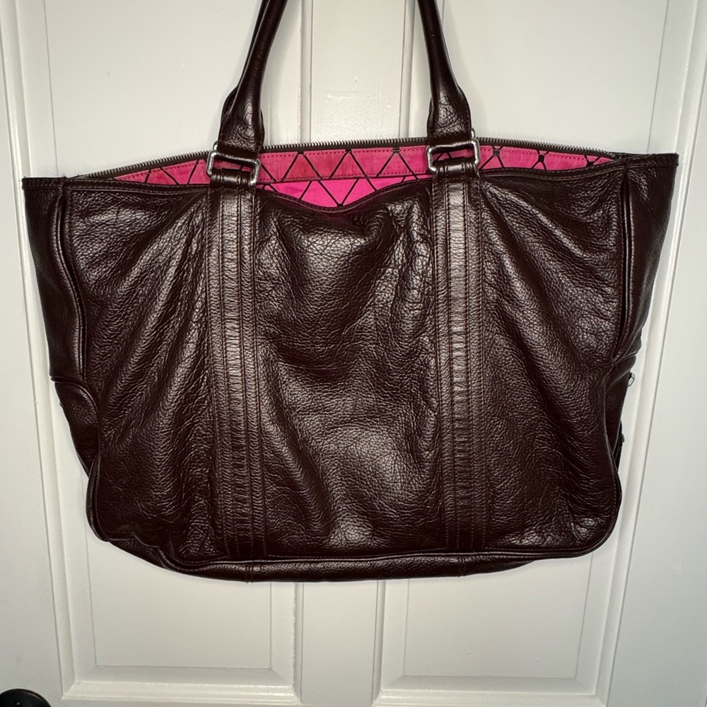 Marc Jacobs Dark Brown Leather Handbag - Picture 3 of 4